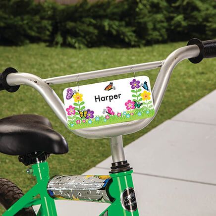 Personalized Flowers License Plate, 3" x 6"-368975