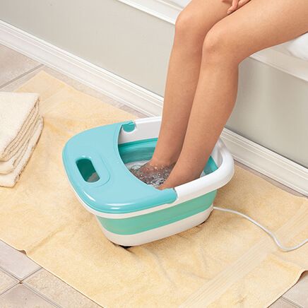Collapsible Massaging Heated Foot Spa-369186