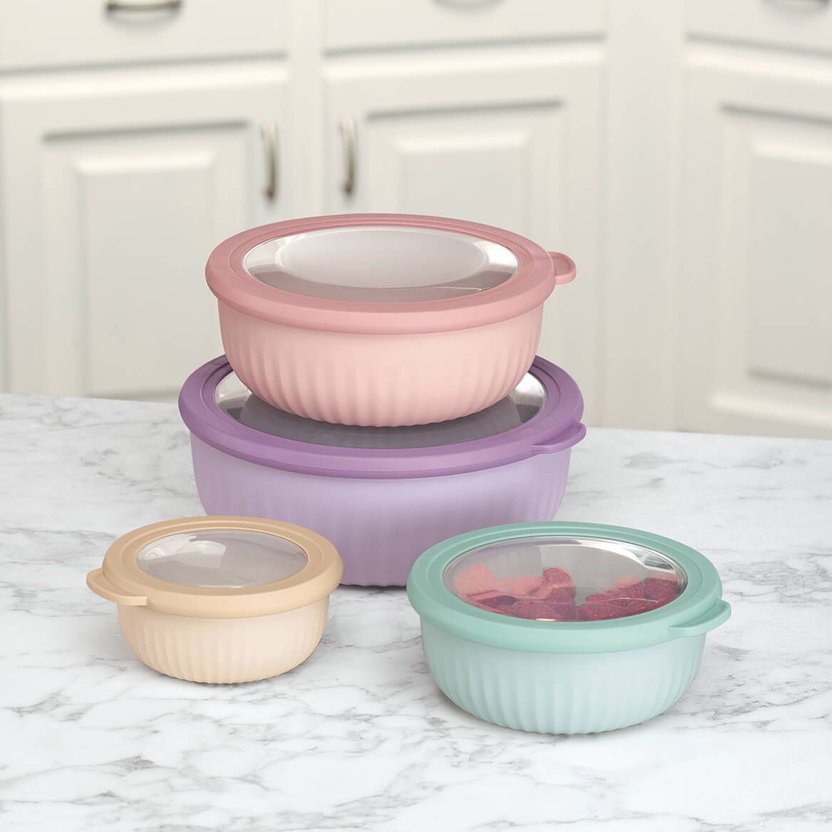 Cap Tight Deluxe Storage Containers, Set of 4 + '-' + 369400