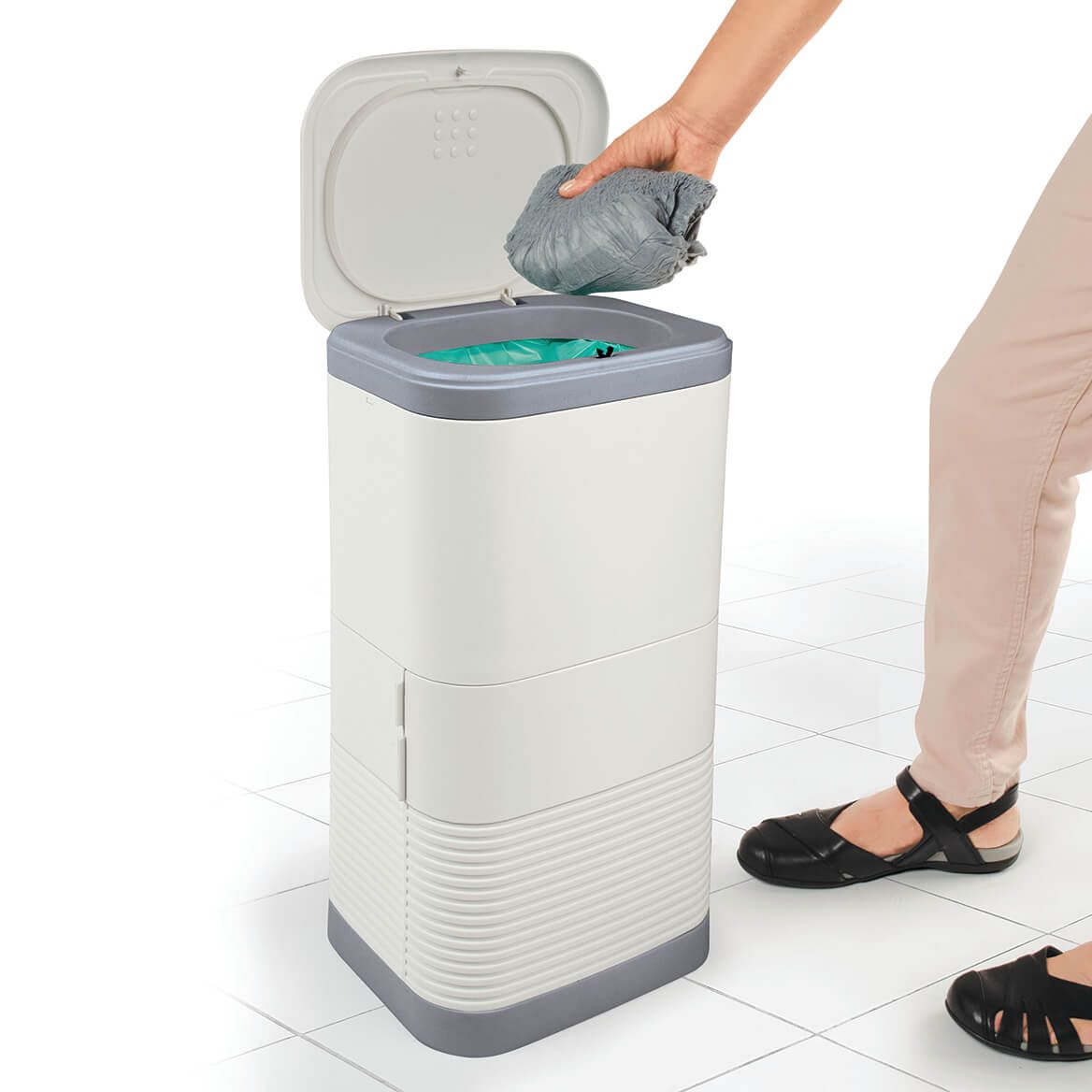 Dignity Pail Adult Brief Disposal Bin + '-' + 369634