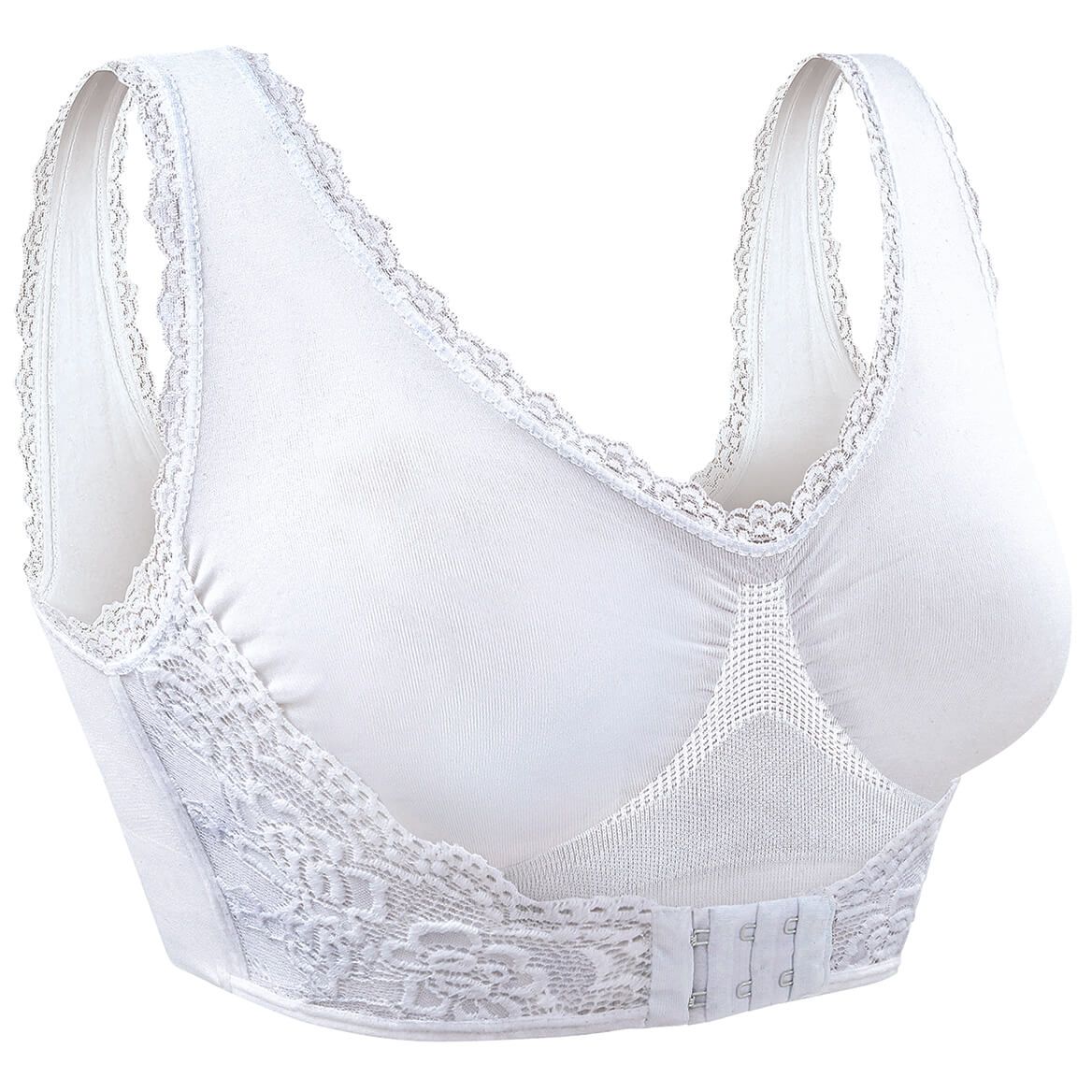 Lovely Lace Front Hook Bra + '-' + 369764