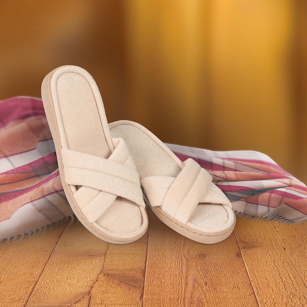 Crossband Comfort Slides, Women's + '-' + 370012