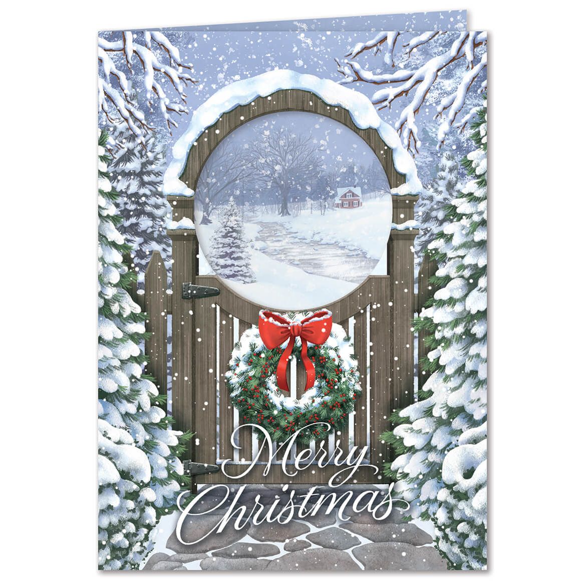 Personalized Blessings of Christmas Cards, Set of 20 + '-' + 370182