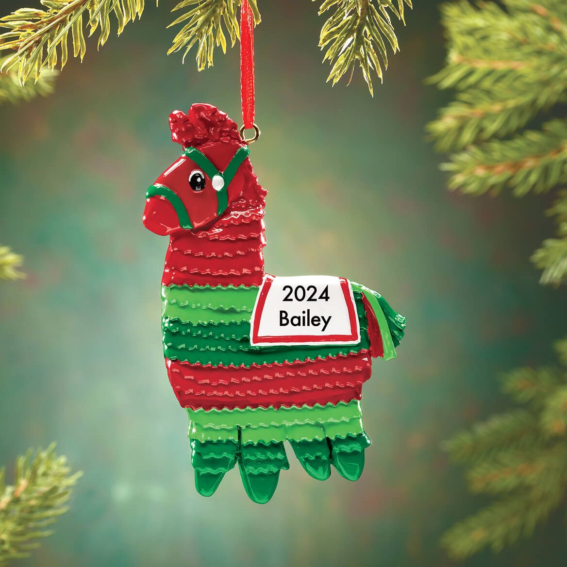 Personalized Christmas Pinata Ornament + '-' + 370401