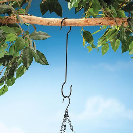Double-Ended Outdoor Hanging Hooks, Set of 5-370419