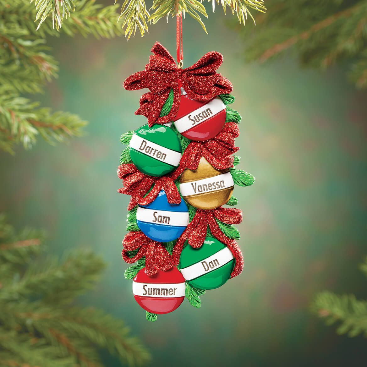 Personalized Ornament Family Ornament + '-' + 370441