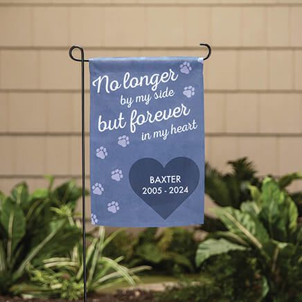 Personalized Pet Memorial Garden Flag-370442