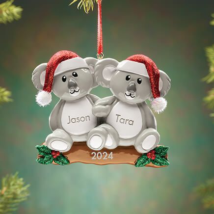 Personalized Koala Couple Ornament-370465