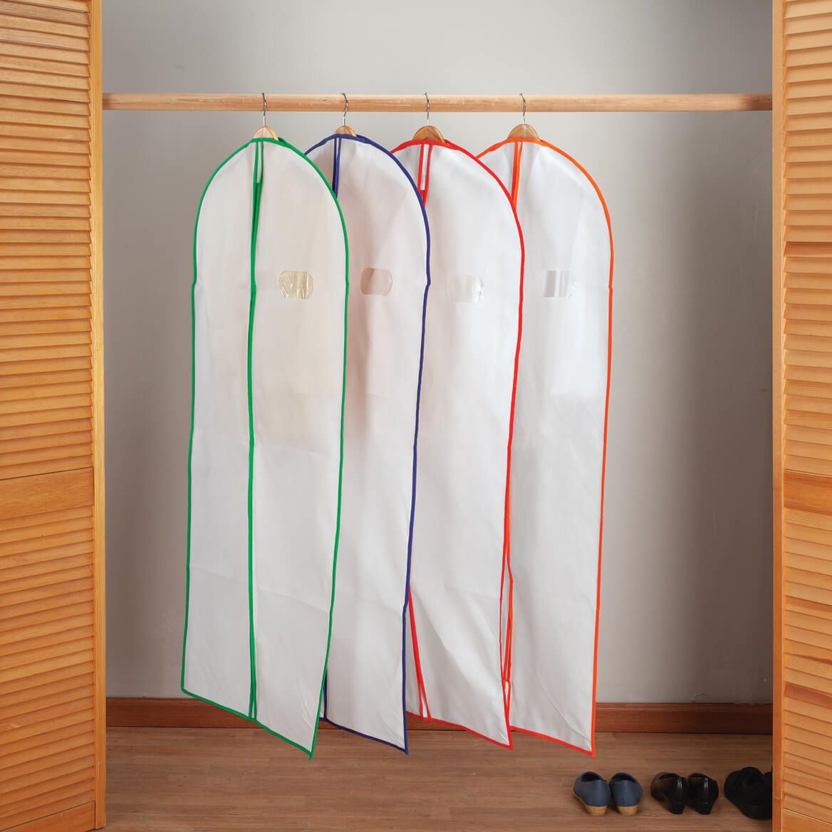 Breathable Garment Bags, Set of 4 + '-' + 370674