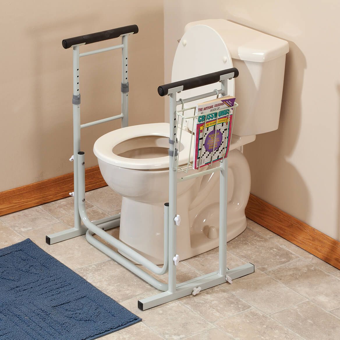 Freestanding Toilet Safety Support with Adjustable Arms + '-' + 370685