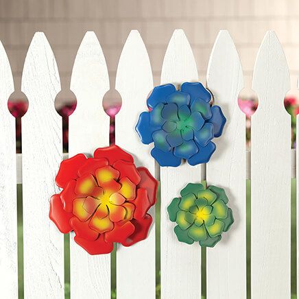 Metal Succulent Hangings, Set of 3 by Fox River™ Creations-371520