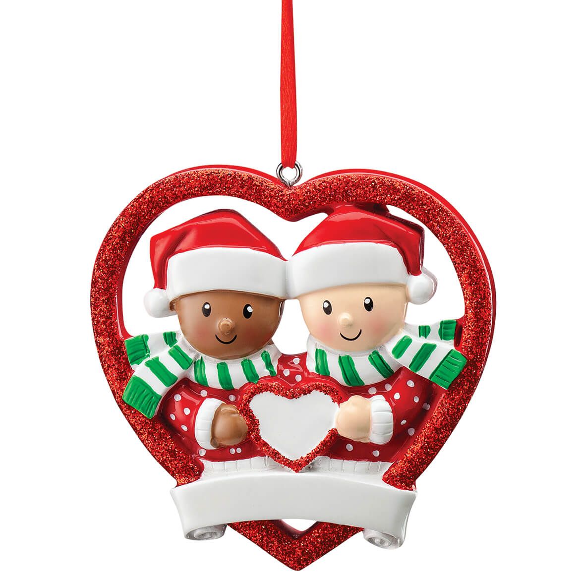 Biracial Couple Ornament + '-' + 371678