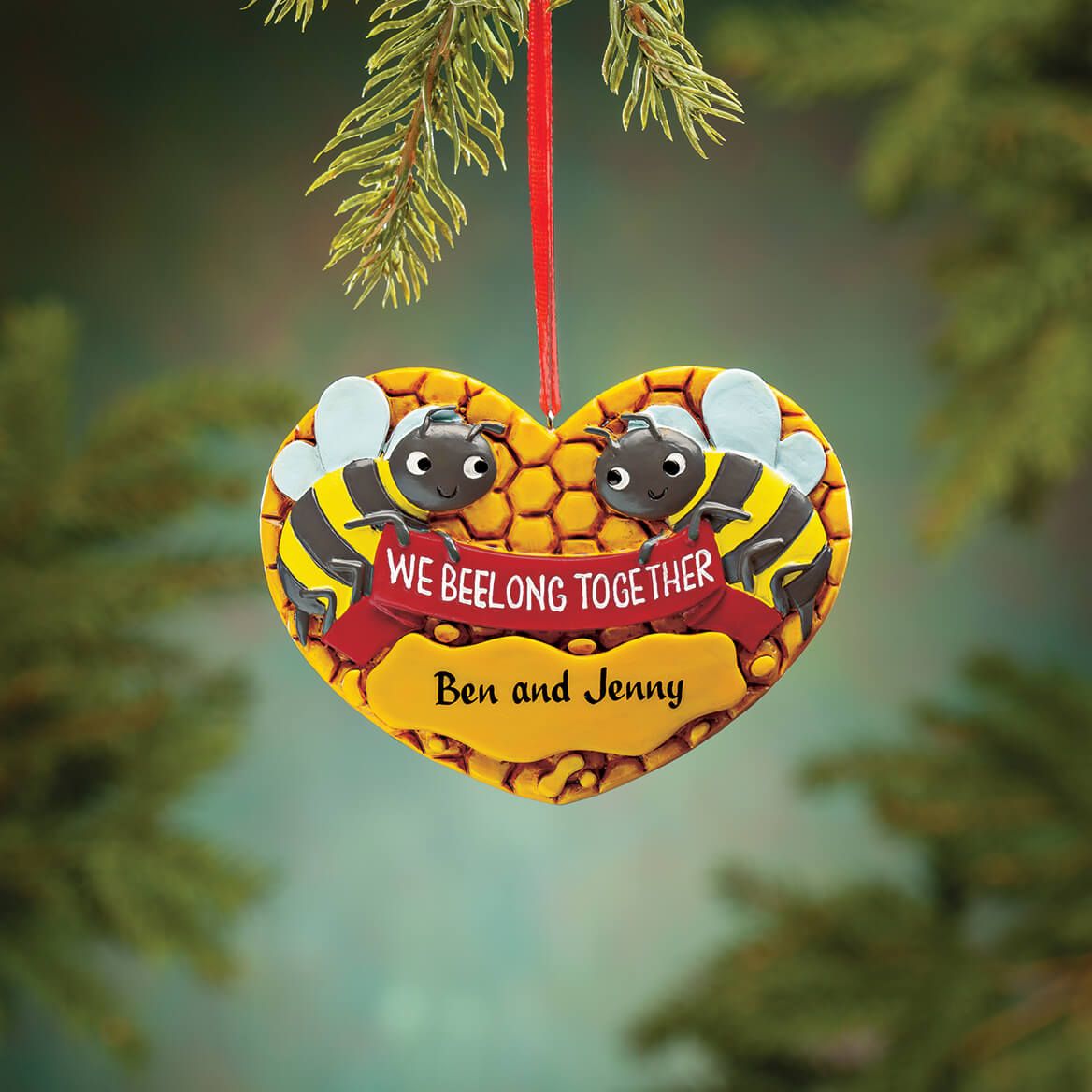Personalized We Beelong Together Ornament + '-' + 371863