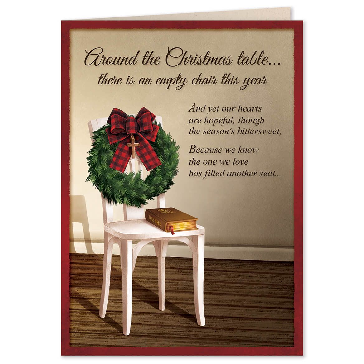 The Empty Chair Christmas Cards, Set of 20 + '-' + 371906