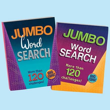 Jumbo Word Search 320-Pg. Books, Set of 2-372204