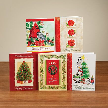 Christmas Variety Pack Cards, Set of 20 Traditional-372238