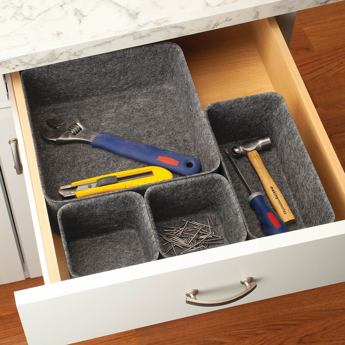 Felt Drawer Organizers, Set of 4 + '-' + 372264