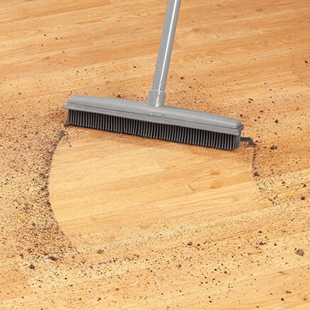 Rubber Bristle Cleaning Broom-372435