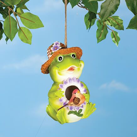 Resin Frog Birdhouse by Fox River™ Creations-372552
