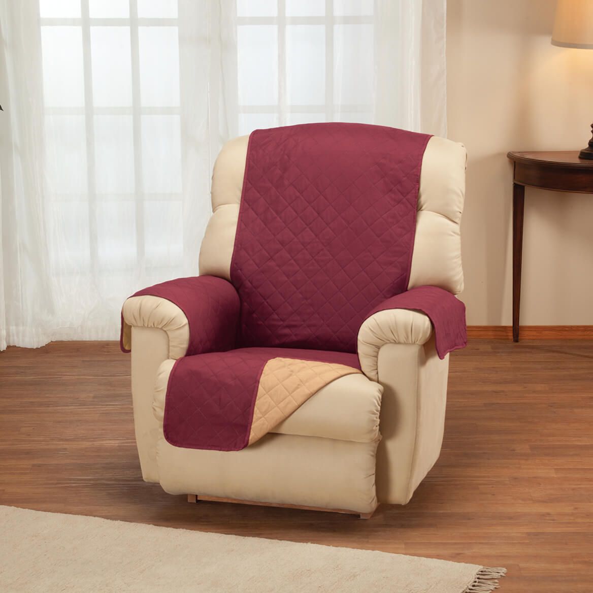 Microfiber Reversible Recliner Cover by OakRidge™ + '-' + 372557