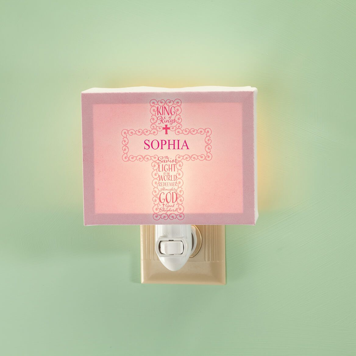 Personalized Children's Cross Night Light + '-' + 372648