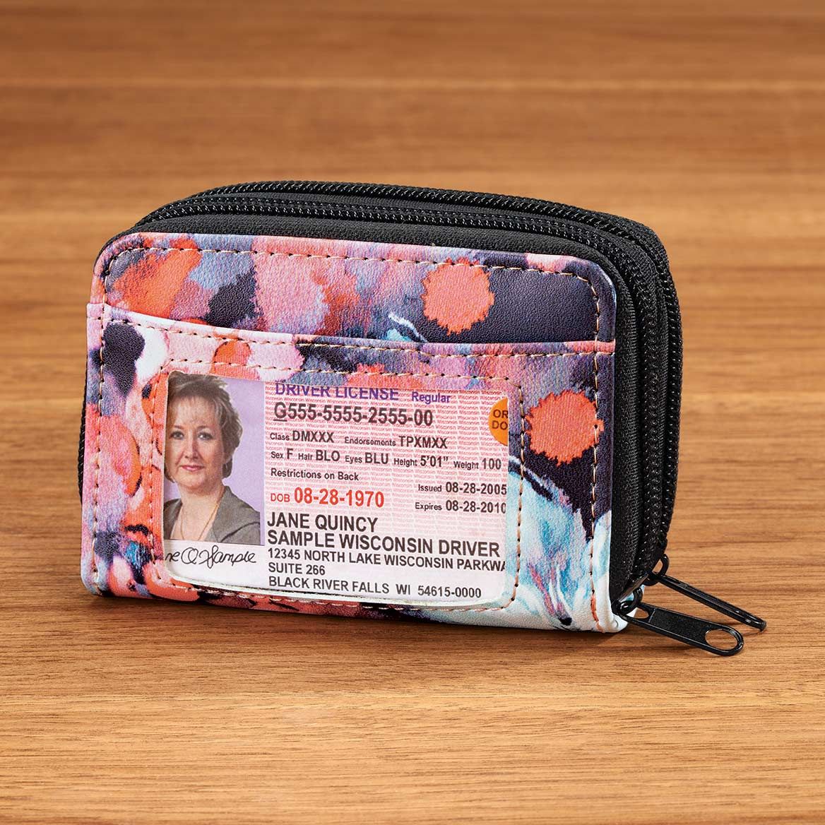 RFID Zip Around Wallet + '-' + 372704