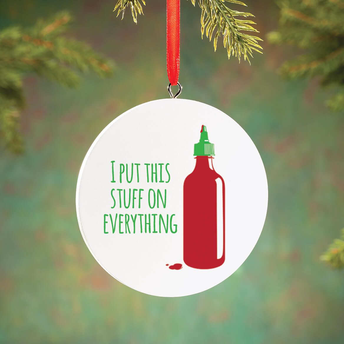 Personalized Hot Sauce Ornament + '-' + 372729