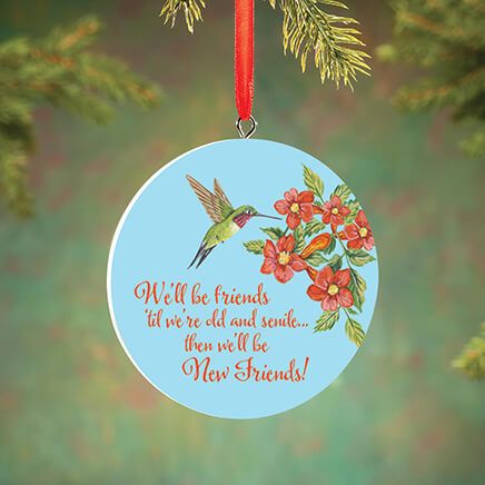 View product details for Personalized Old Friends Ornament