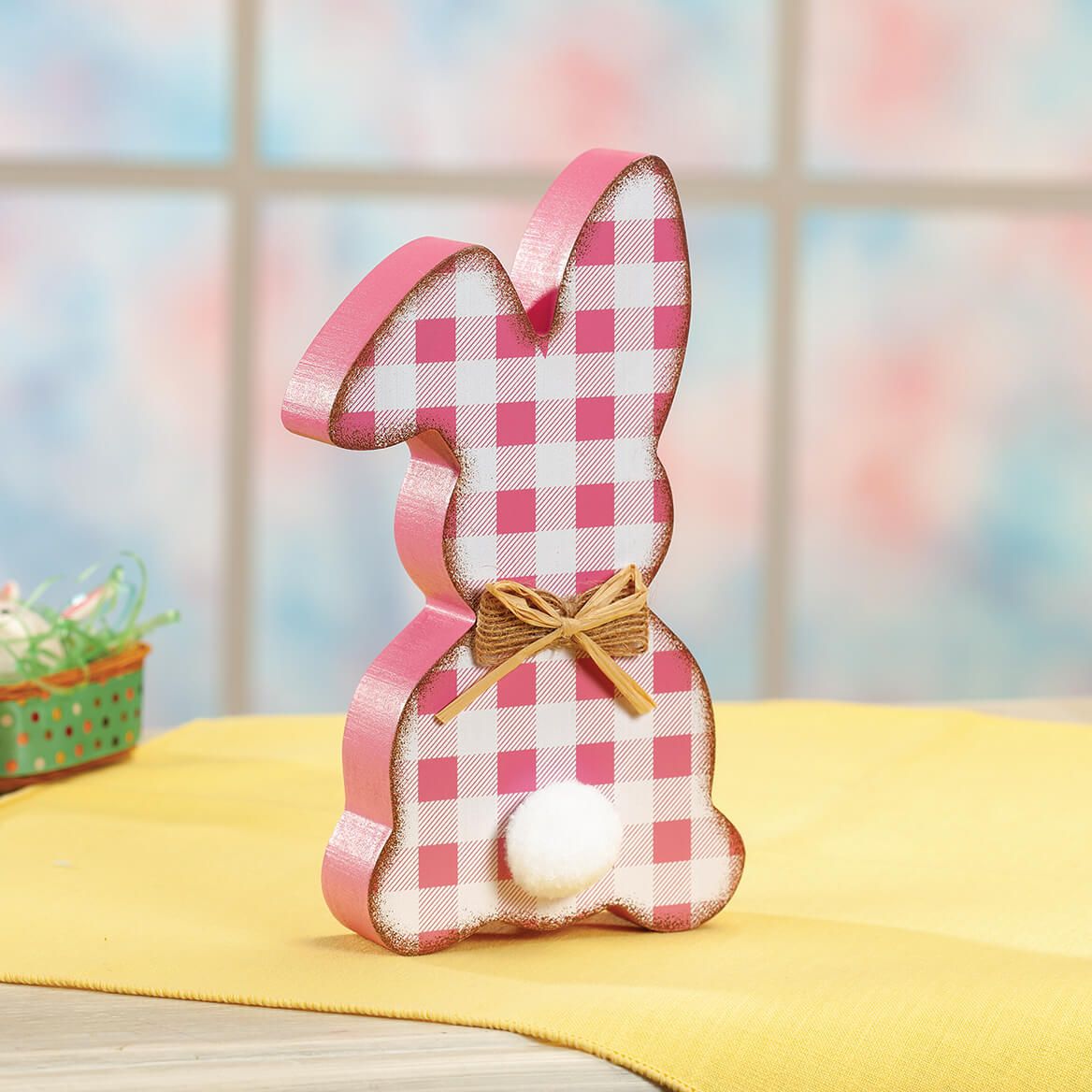 Pink Bunny Shelf Sitter by Holiday Peak™ + '-' + 372753