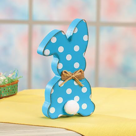 Blue Bunny Shelf Sitter by Holiday Peak™-372754