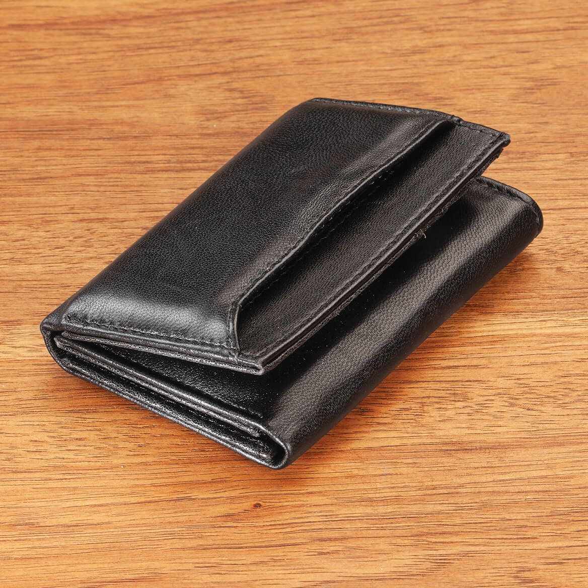 Genuine Leather RFID Trifold Wallet + '-' + 372783