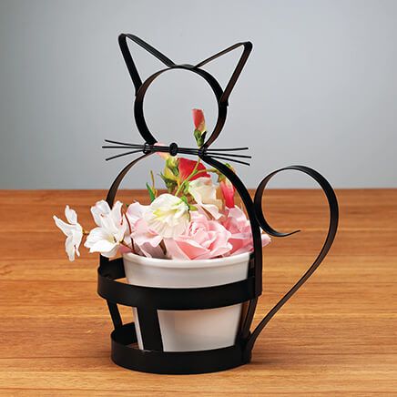 Metal Cat Basket-372819