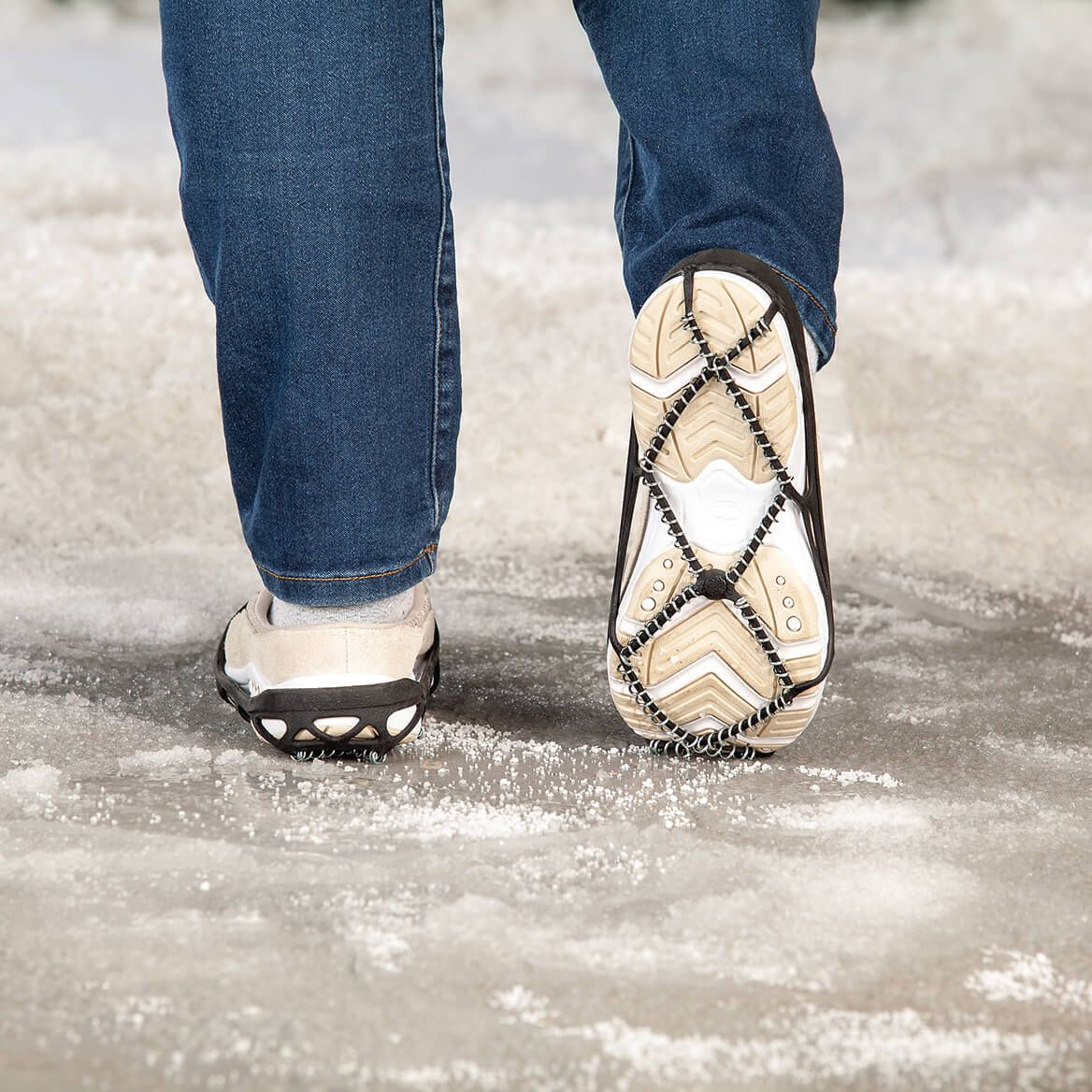 Traction Cleats for Ice and Snow By LivingSURE™ + '-' + 372876