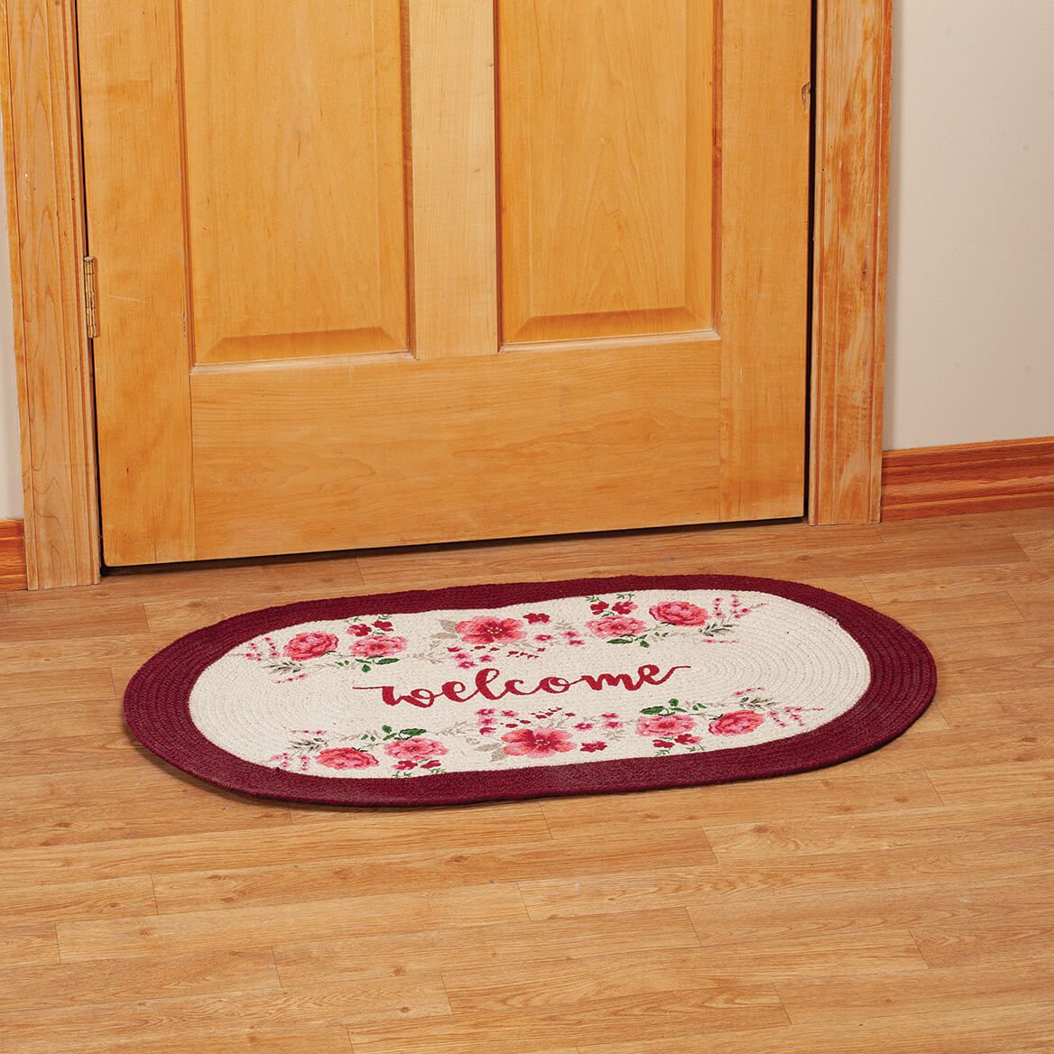 Braided Cotton Rug Welcome Mat + '-' + 372931