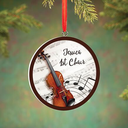 Personalized Violin Ornament-372974