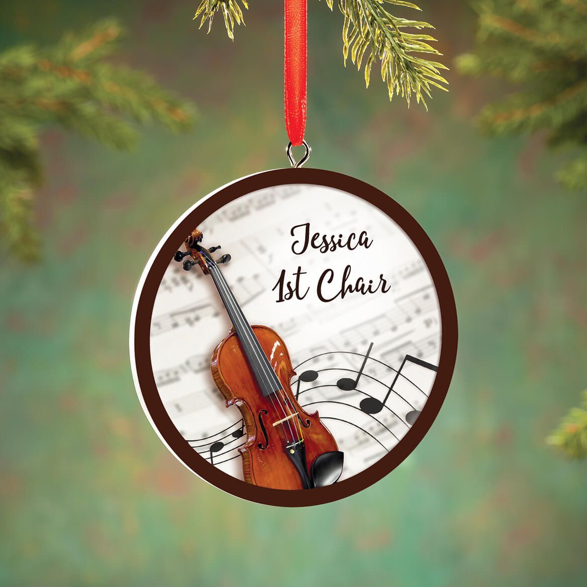 Personalized Violin Ornament + '-' + 372974