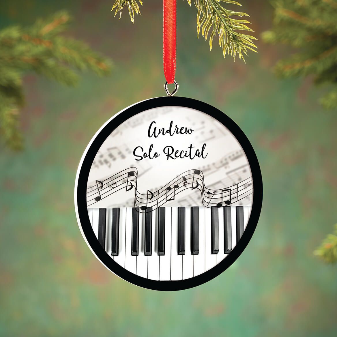 Personalized Piano Ornament + '-' + 372975