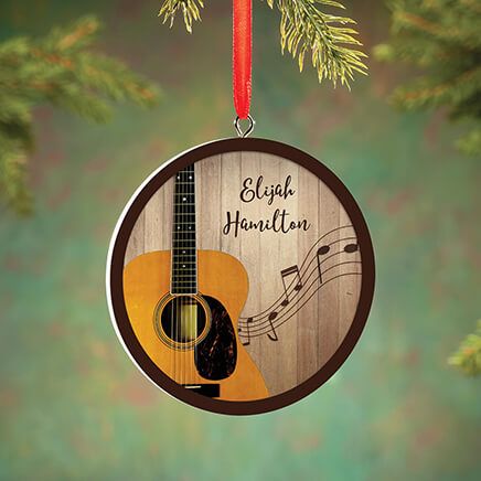 Personalized Guitar Ornament-372976