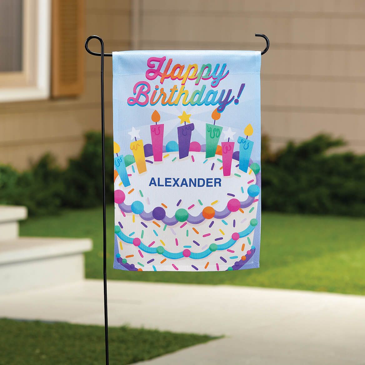 Personalized Birthday Garden Flag + '-' + 373000