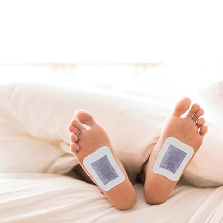 Lavender Detoxifying Foot Pads, Set of 10-373324