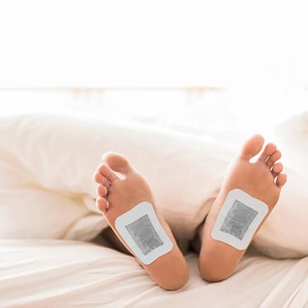 Melatonin Detoxifying Foot Pads, Set of 10-373325