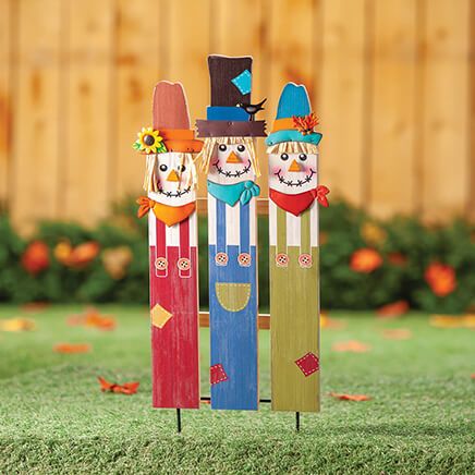 Scarecrow Fence Stake by Fox River™ Creations-373348