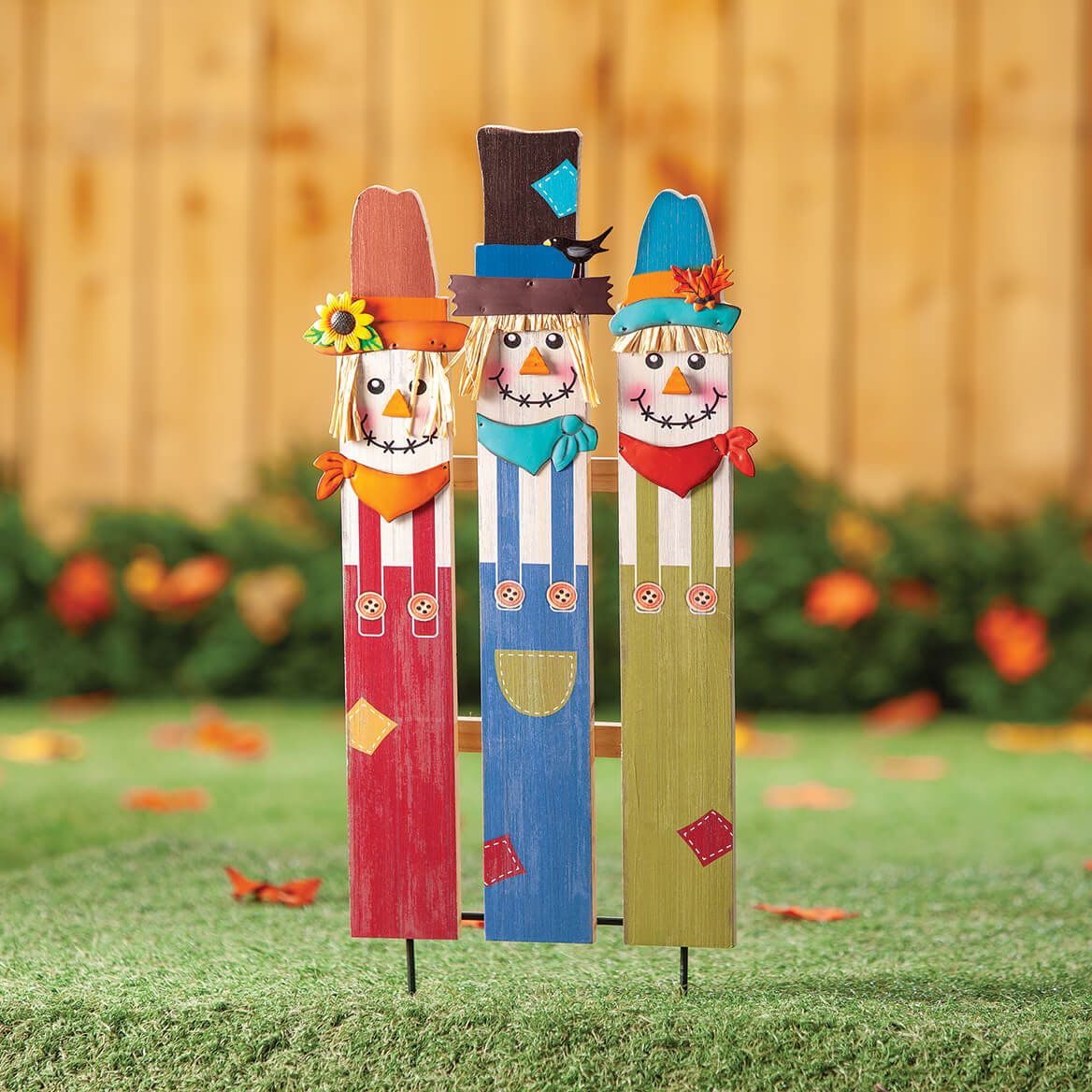 Scarecrow Fence Stake by Fox River™ Creations + '-' + 373348