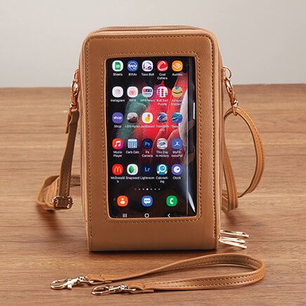 Multi-Compartment Cellphone Purse with Touch Screen-373607