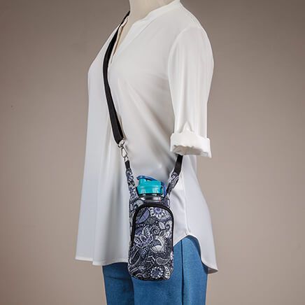RFID Wallet and Water Bottle Crossbody-373608