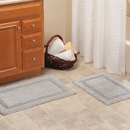 Emilia Cotton Bath Rugs, Set of 2-373769