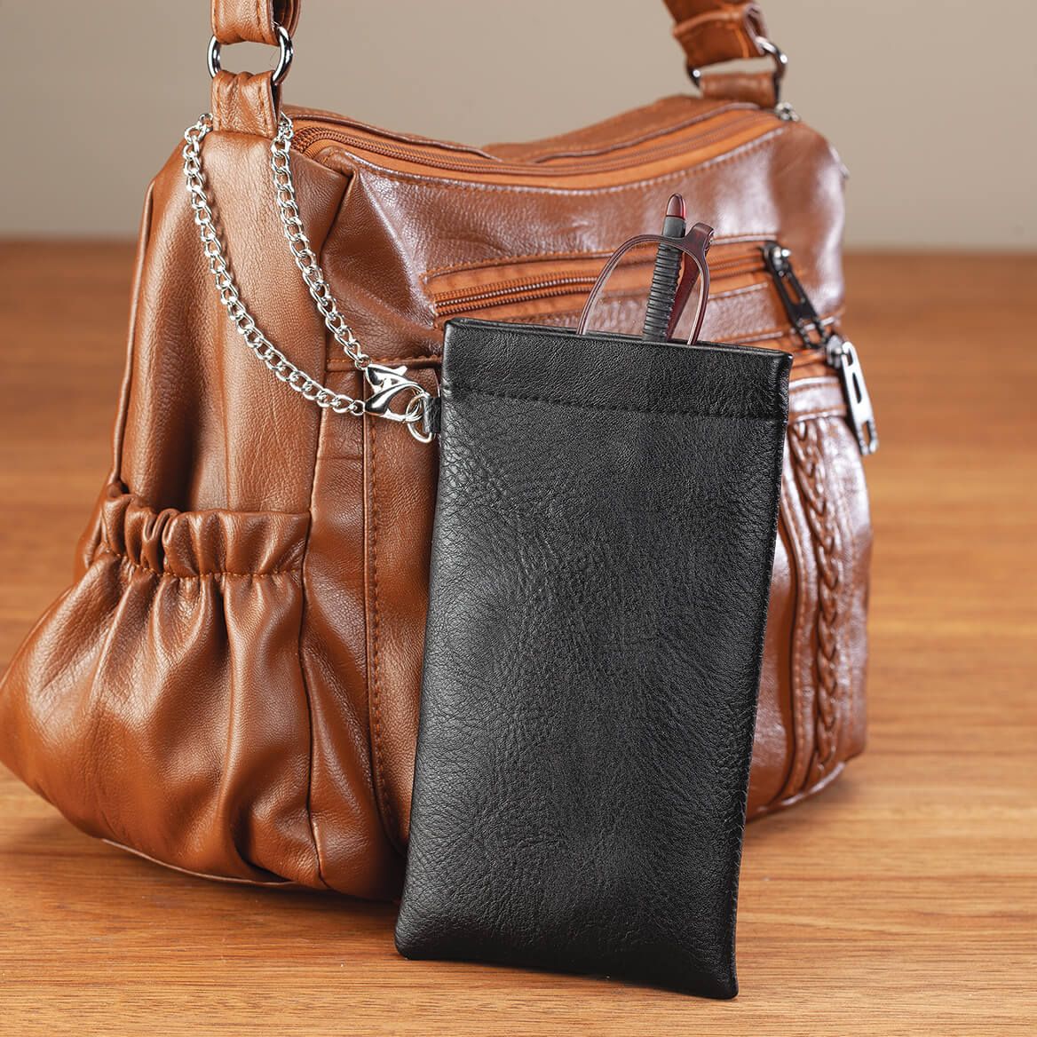 Eyeglass/Mask/Cigarette Case with Chain + '-' + 373792