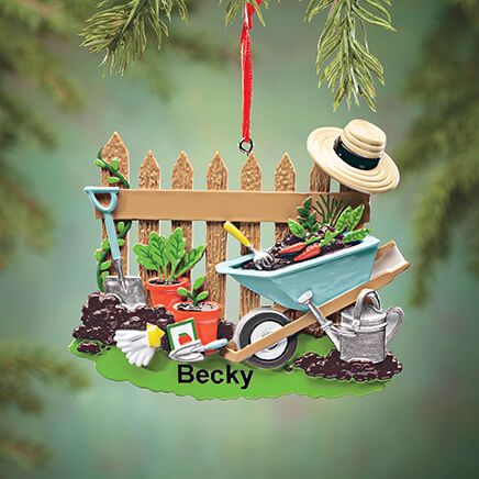 Personalized Gardener Ornament-373810