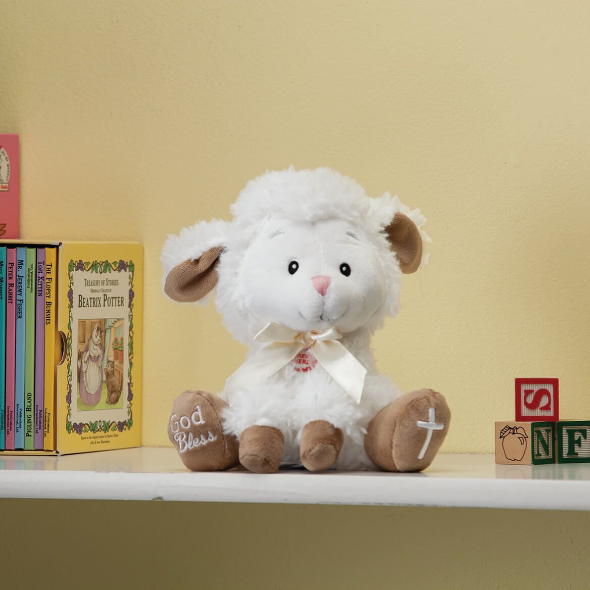 God Bless Prayer Lamb with Sound + '-' + 373856