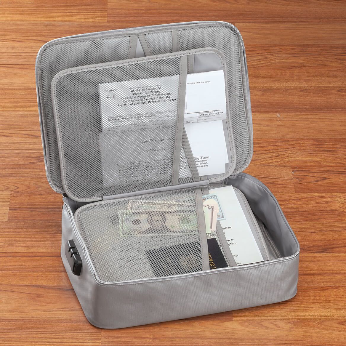 Fireproof Locking Organizer Storage Case + '-' + 373956